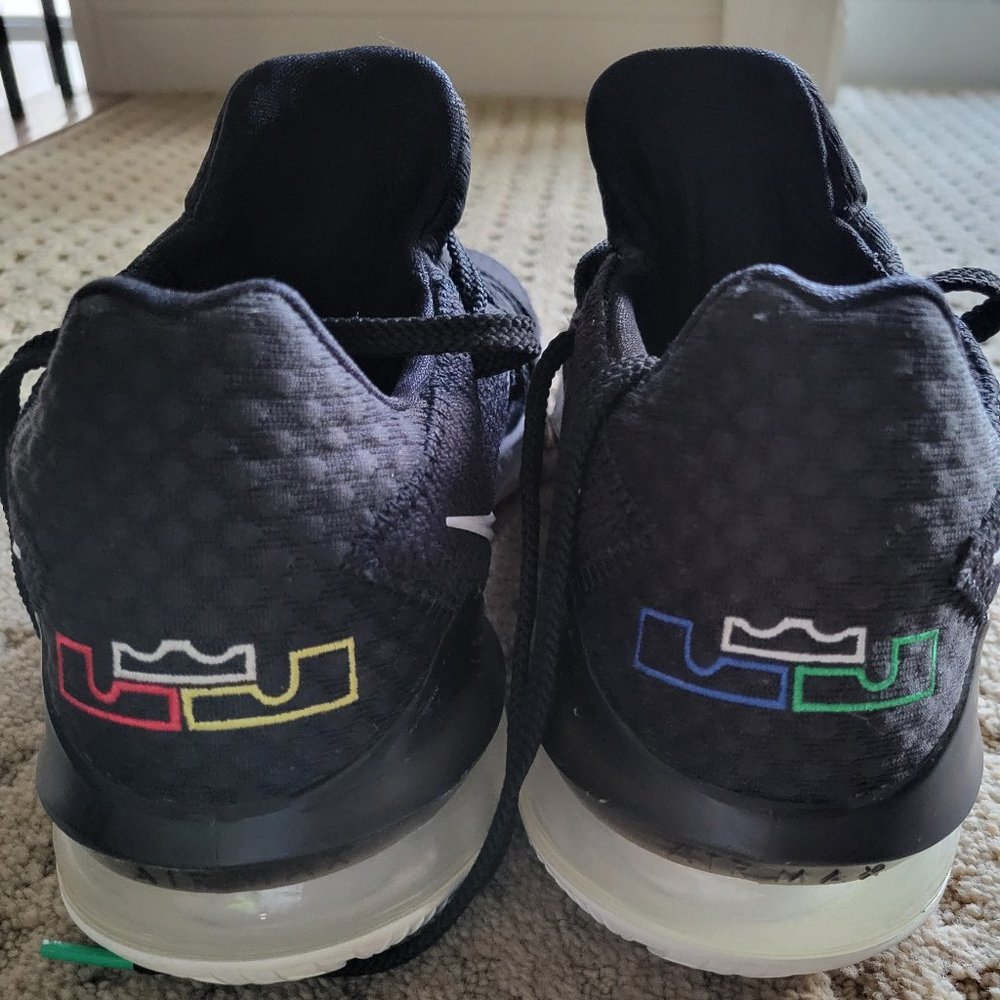 Nike LeBron 17 Low LeBron James Men's  Black in 13